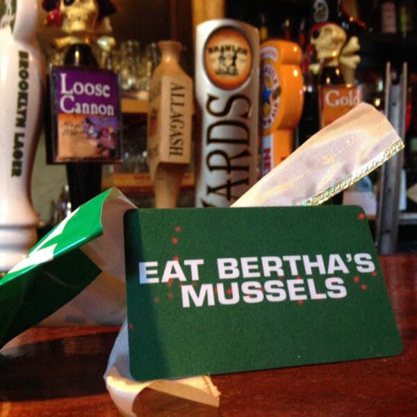 Bertha's Restaurant Gift Card (Redeem At Restaurant Only)