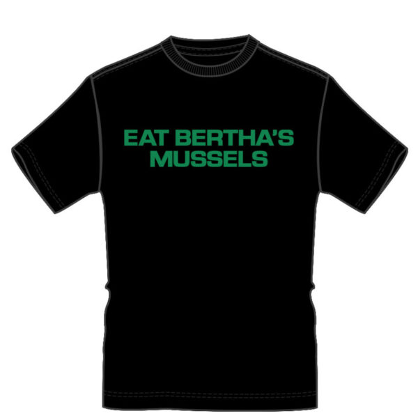 Bertha's Classic Black T-Shirt - FREE SHIPPING