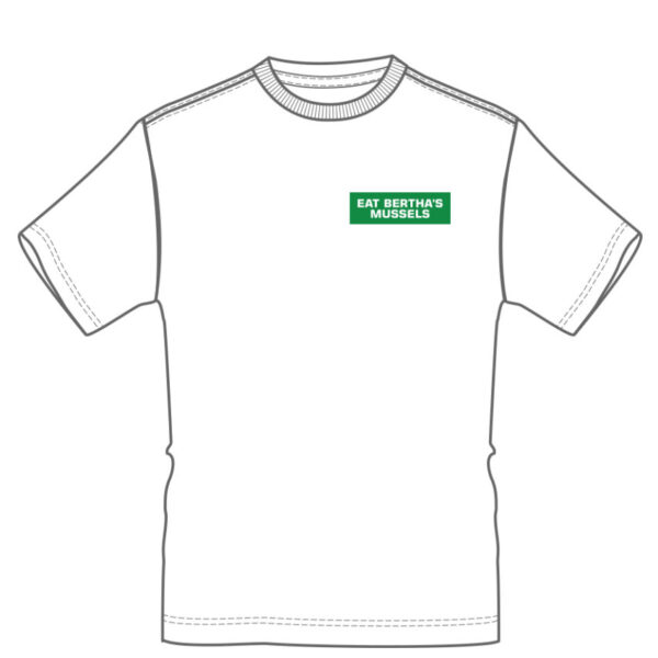 Bertha's Menu T-Shirt - FREE SHIPPING